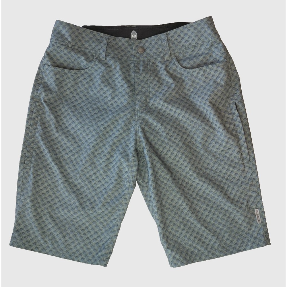 Club Ride Mens Mountain Bike Shorts M Gray Adjustable Waist MTB Cycling Trail